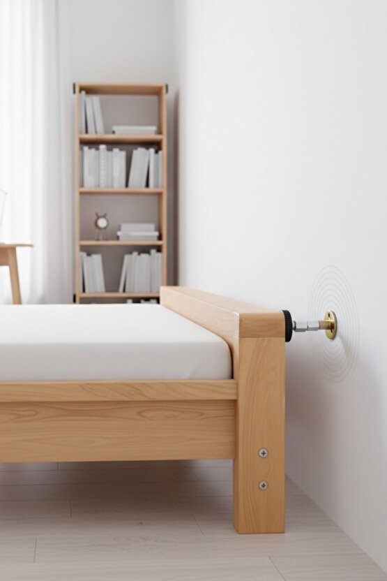 Yatak Başlığı Sabitleyici Ayarlanabilir Titreşim Aparatı Yatak Boşluk Doldurucu Gıcırtı Önleyici