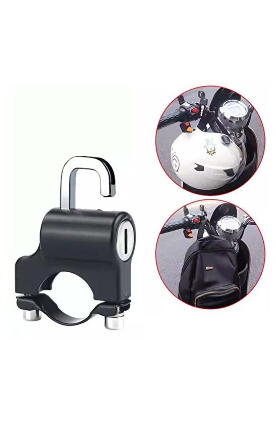 Sn-24295 22-26Mm Universal Motosiklet Kask Kilidi