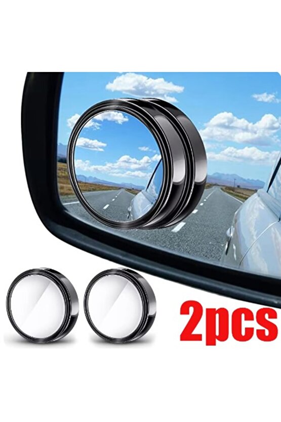 Ayarlanabilir Kör Nokta Aynası Siyah 2 Adet (5282)
