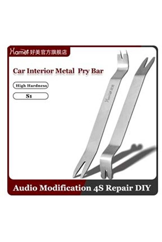 Carstar S1 Araç İçi Ses Sistemi Sökme - Lastik Sökme - Kapi Düzeltme Çikarma Aparati Paslanmaz