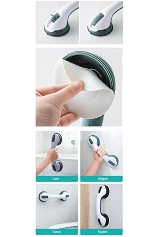 goldhype Tutacağı - Kayma Düşme Önleyici Kilitli Tutunma Barı modashine 842385