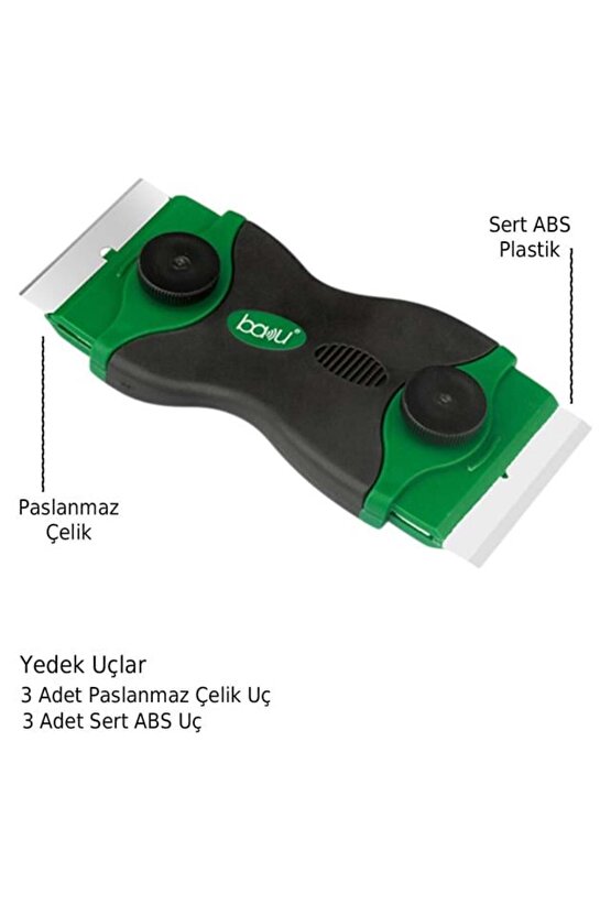 Baku BA-7384 LCD Ekran Tutkal Temizleme Spatulası