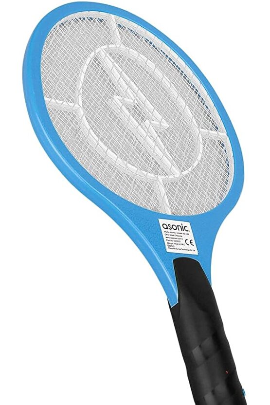 Pilli Sinek Öldürücü Raket Elektrikli Sinek Raketi, Sinek Öldürücü Yakalayıcı Asonic AS-A22-1 ADET