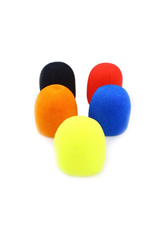 Mikrofon Süngeri 2 Renk 2li Paket Fiyatı Magıcvoıce (SARI-KIRMIZI)