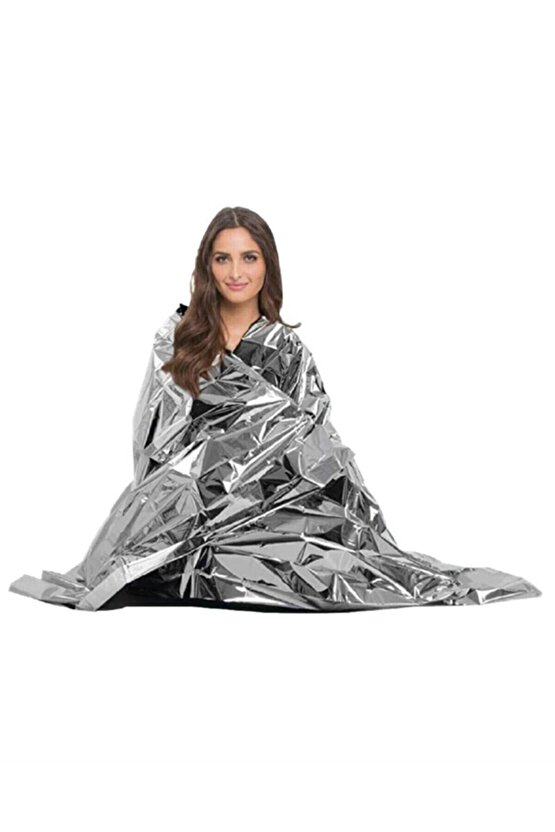 10 Adet Acil Durum Ilk Yardım Battaniyesi Deprem Yanık Termal Battaniye Nem Ve Soğuktan Koruma Su Ge