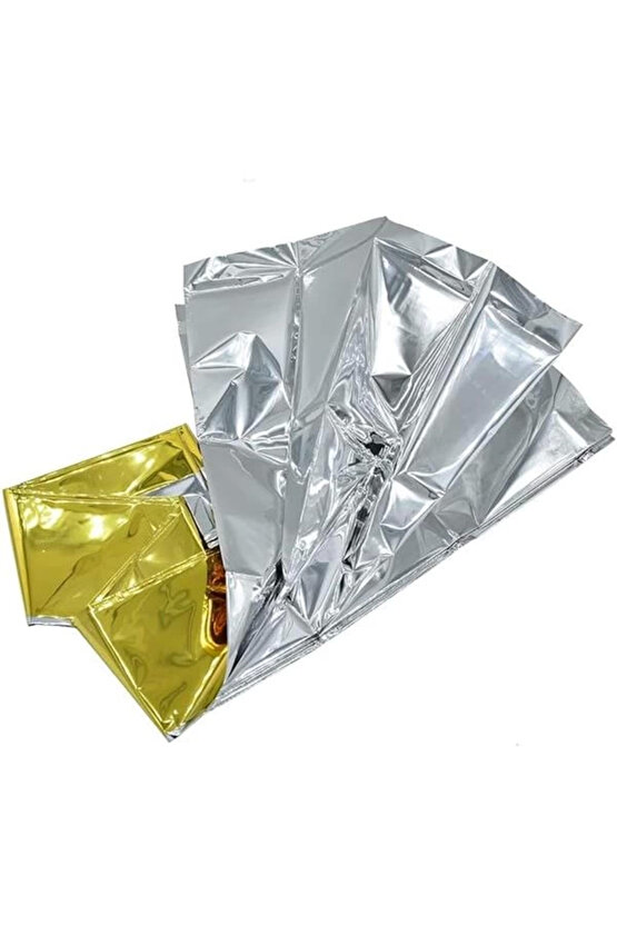 Acil Durum Ilk Yardım Battaniyesi Deprem Yanık Termal Battaniye Nem Ve Soğuktan Koruma Su Geçirmez