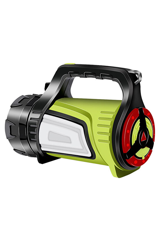 Roztom Shopzum Js-881c Şarjli Ledli Uzun Menzilli Kamp Tipi Çok Fonksiyonlu Işildak Fener