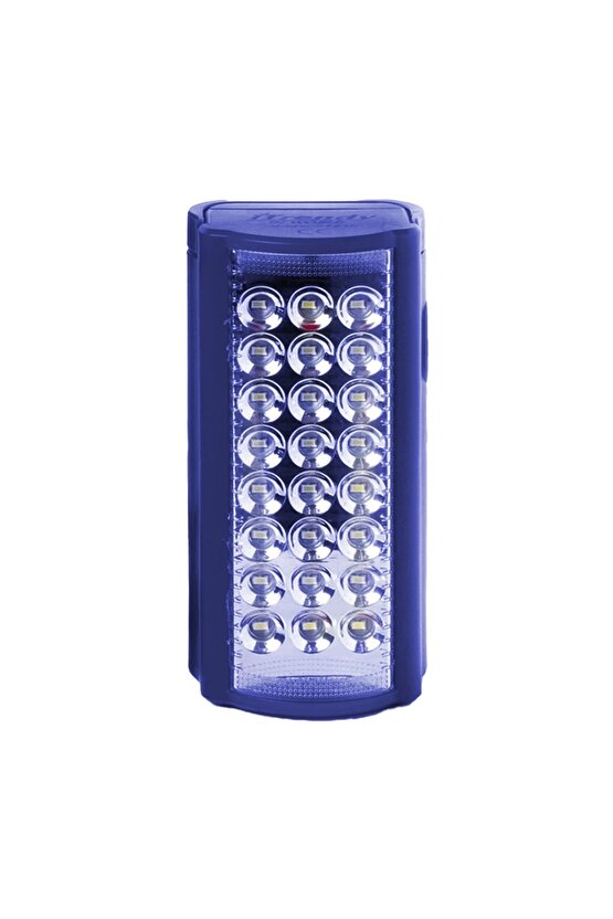 Kınsach Ks-824 24 Ledli Şarjlı Işıldak (6v4a Akülü * Powerbank Özellikli)