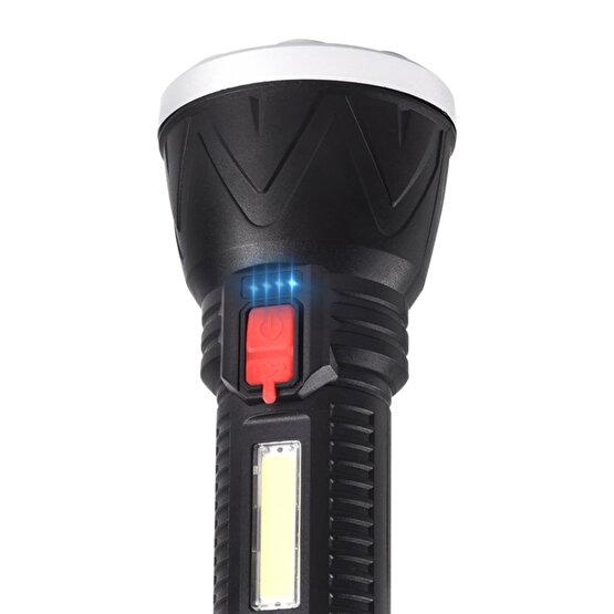 ShopZum CL-W09 9+1 LEDLİ MİNİ DİSKO TOPLU ŞARJLI EL FENERİ