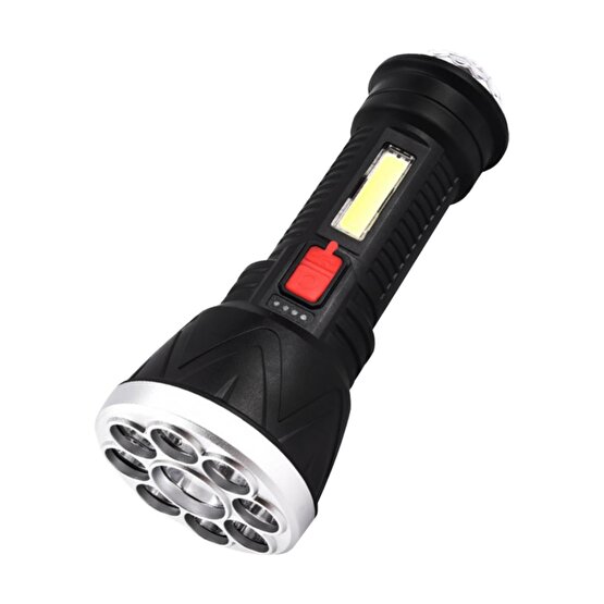 ShopZum CL-W09 9+1 LEDLİ MİNİ DİSKO TOPLU ŞARJLI EL FENERİ