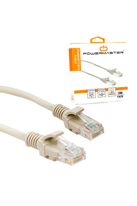 Cat5 2 Metre Ethernet Kablo