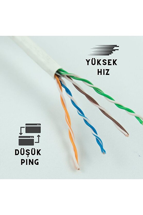 3 Metre Cat6 Internet Kablosu Ethernet Cat 6
