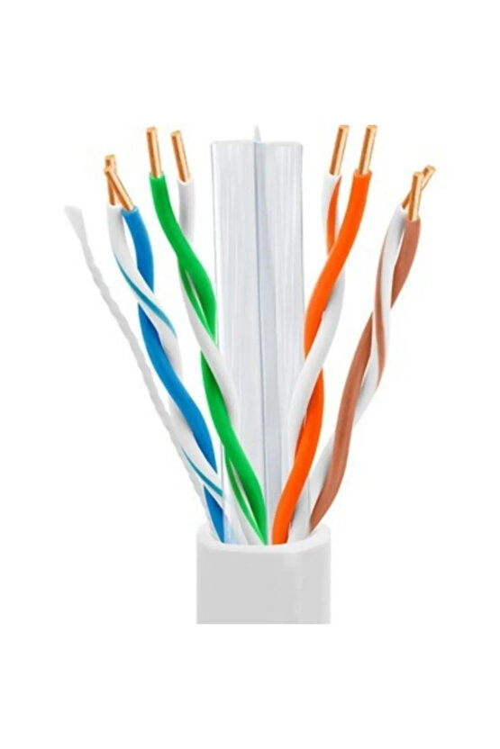 30 Metre Cat6 İnternet Ethernet Kablosu EzRj45 Cat 6 Utp Patch Kablo High Speed Yüksek Hız