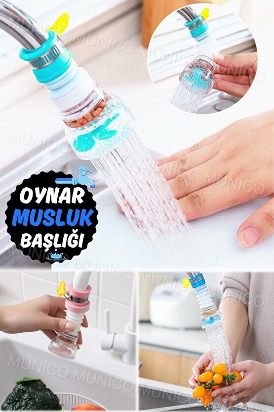 Musluklarınızda Geliştirilmiş Su Akışı: Municonun Ayarlanabilir Musluk Filtresi ile Yüksek Kaliteli
