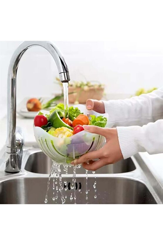 Pratik Meyve Sebze Salata Dilimleyici Kesici (5284)