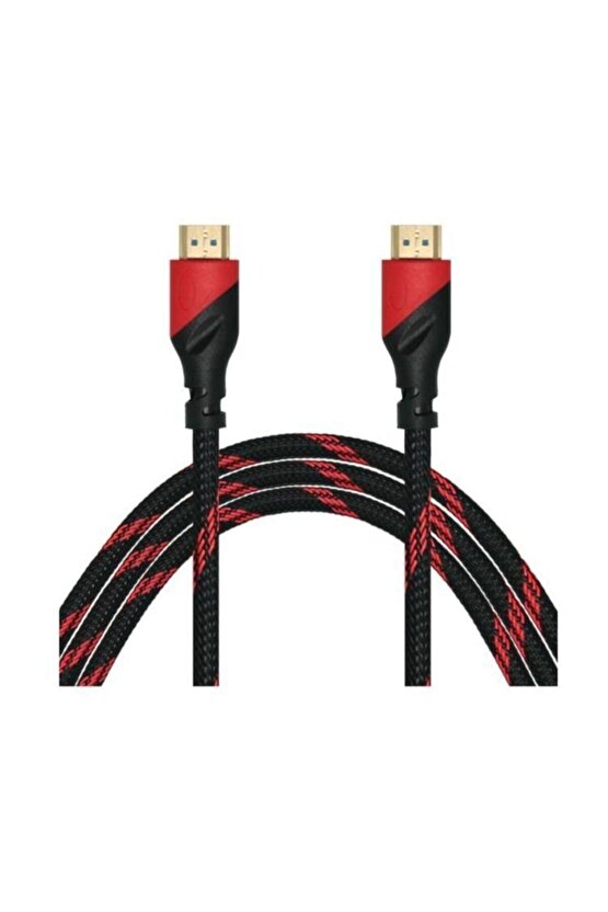 3 Metre Hdmi Kablo 1.4v 4k Full Hd Tv Görüntü Hdmi Kablosu Örgülü 3m