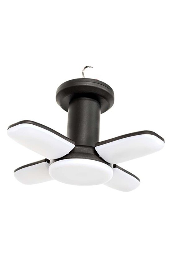 M3LFS- mx-z04 150 watt 4 kanatli usb şarjli 1800 mah kamp çadir lambasi