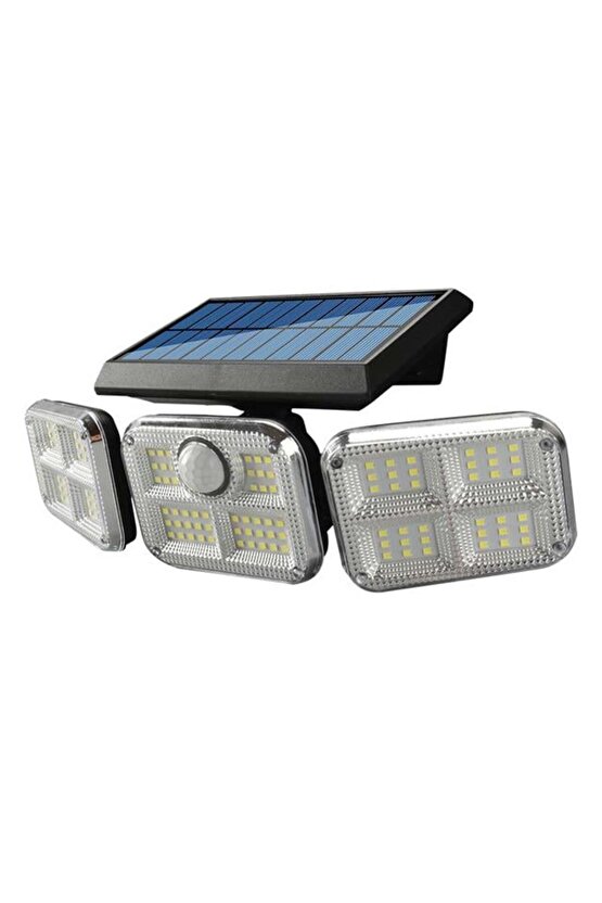 Powermaster Fl-1727 Sensörlü 120 Ledli Solar Lamba