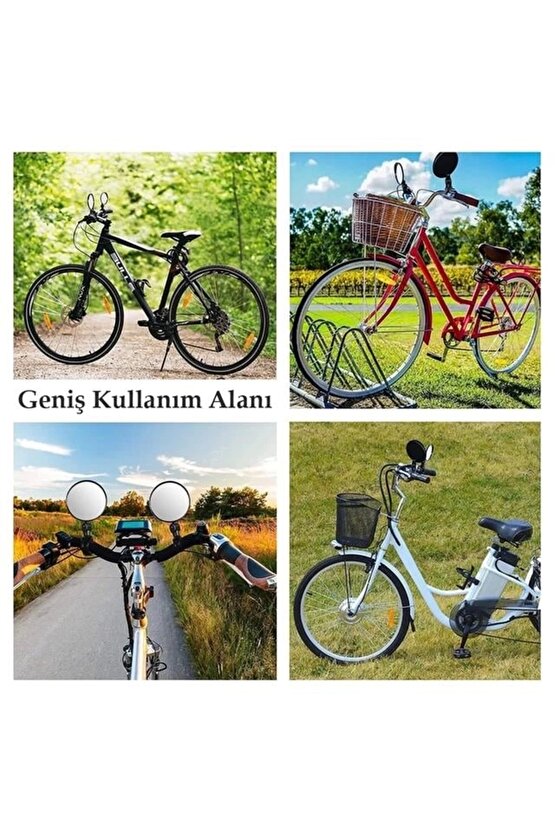 SN-27123 Elektrikli Scooter Bisiklet Dikiz Aynası