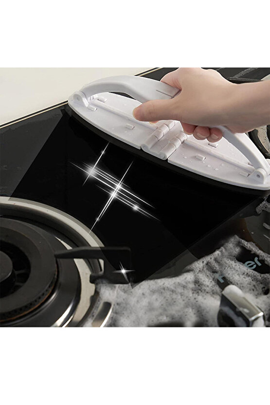 PORTATİF KATLANABİLİR LEKE ÇIKARICI TEMİZLİK FIRÇASI