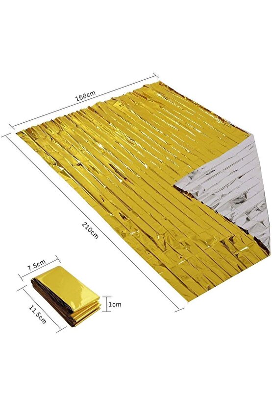 10x Su Geçirmez Acil Durum Battaniyesi