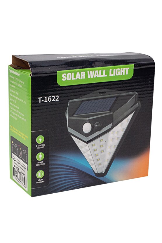 Powermaster T-1622 40 Ledli 120* 5 m Görüş Açısı Solar Üçgen Tip Işıldak Fener