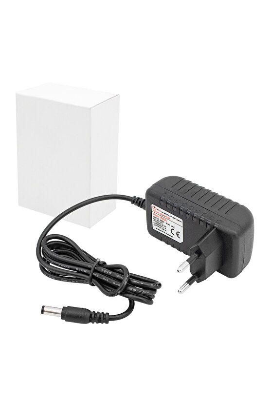 PM-2266 12 VOLT - 1 AMPER 5.5*2.5 UÇLU PRİZ TİPİ MATKAP ŞARJ ADAPTÖRÜ