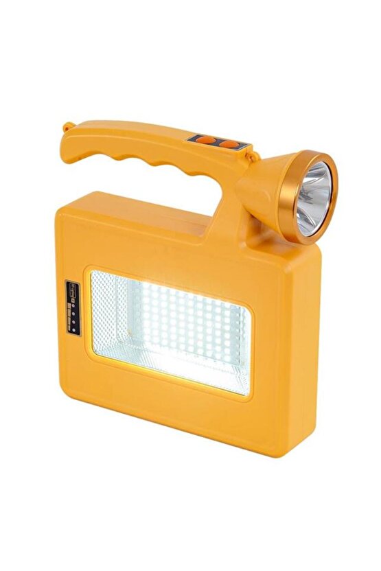 Powermaster Solarlı UsbLi Şarjlı Taşınabilir Kamp Feneri Pm-16044