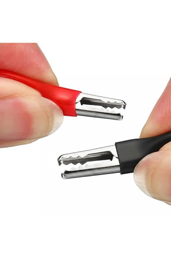 PM-28659 USB Dişi - Küçük Krokodil Uçlu 5V 2A Test Kablosu 60 CM