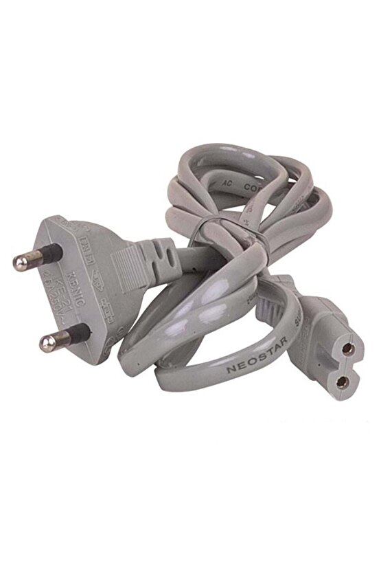 Technomax Tm-4104 Gri Teyp Cereyan Kablosu 1.5 Metre