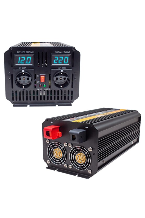 PWR2500-12 12-220V 12 Volt 2500 Watt Modified Sinus İnverter