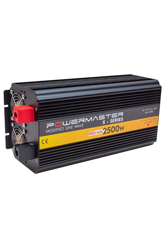 PWR2500-12 12-220V 12 Volt 2500 Watt Modified Sinus İnverter