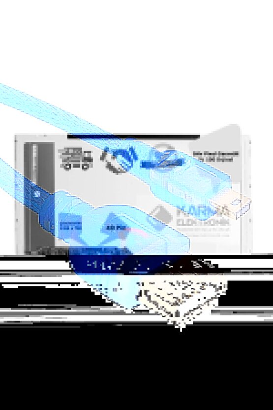 Usb 5 Pin Erkek-usb Dişi 1 Metre Kablo Mavi Prıge