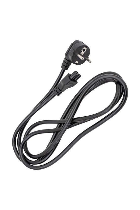3 X 0.75 Mm Notebook Power Yonca Kablo 1.5 Metre Poşetli (4172)