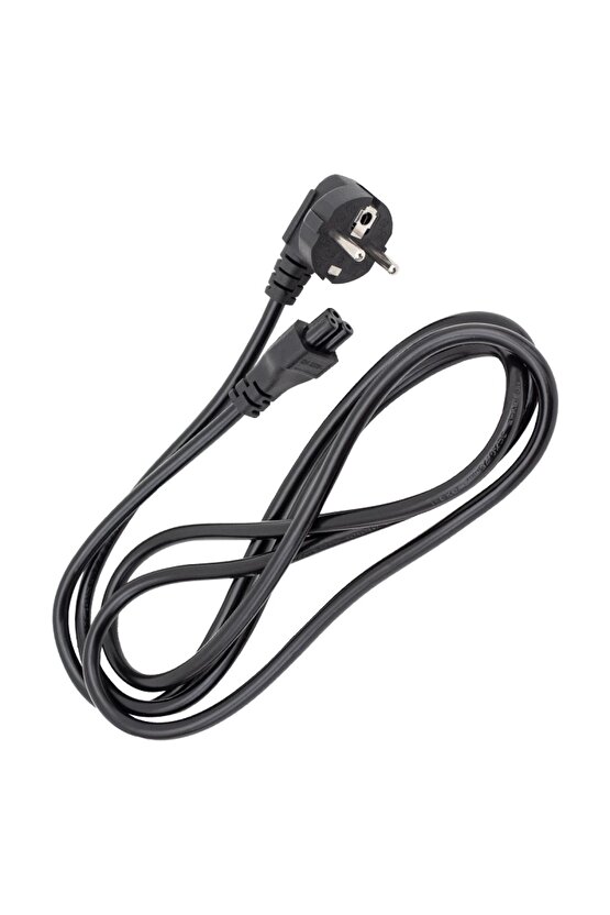 3 X 0.75 Mm Notebook Power Yonca Kablo 1.5 Metre Poşetli (4533)