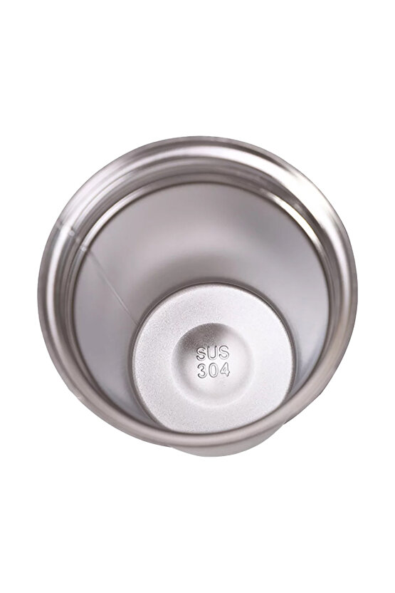 PASLANMAZ ÇELİK 380 ML VAKUMLU KAPAKLI TERMOS KUPA (4178)