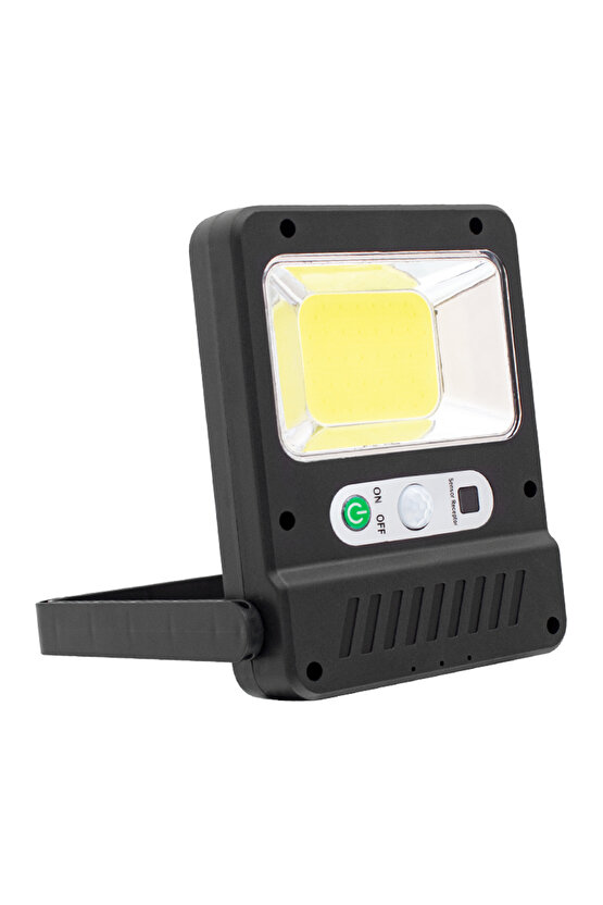 COB LEDLİ SOLAR PANELLİ ÇOK FONKSİYONLU LAMBA (4674)