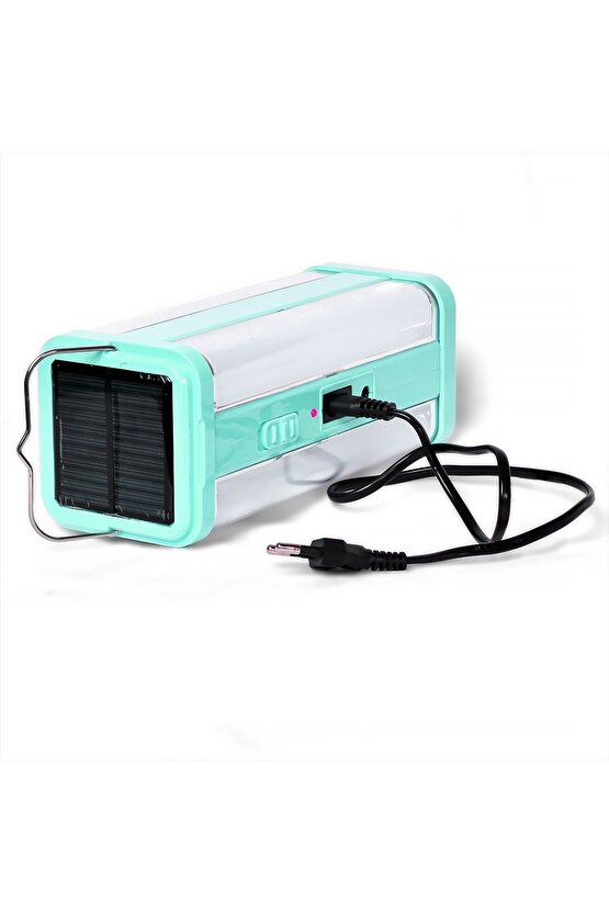 Hg-35 32 Ledli Solarlı şarjlı Işıldak Kamp Lambası Solar Şarjlı