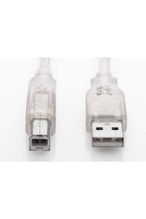 Sl-u2015 Usb 2.0 Prınter Kablosu 1.5 Mt Şeffaf