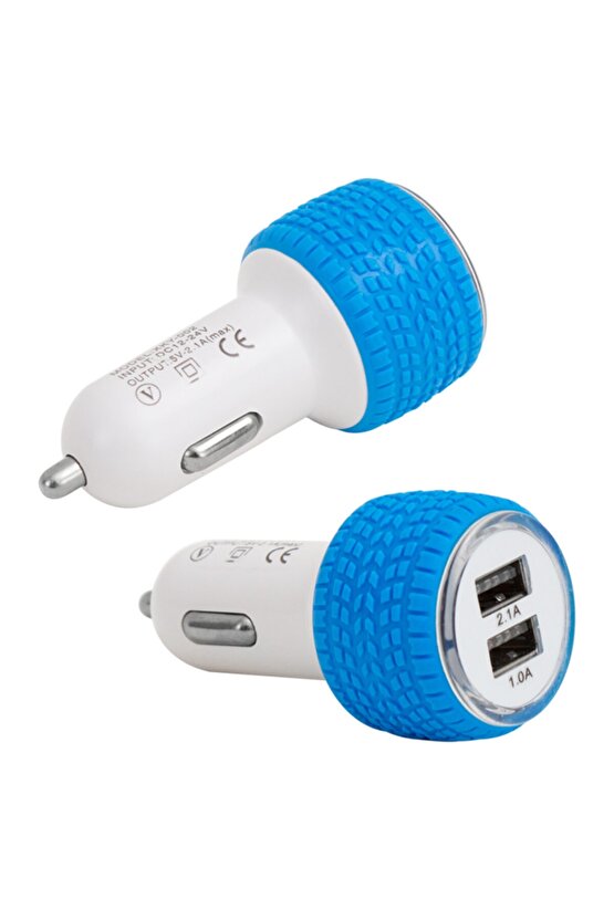 Xky-002  D31 5 Volt 2.1 Amper Çift Usbli Oto Çakmaklık