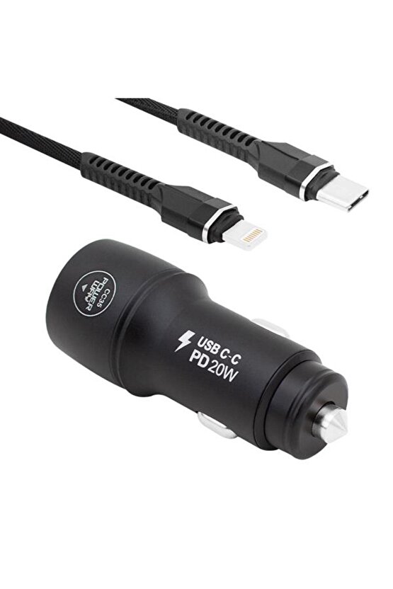 Kampanya Estevia  Cc35 Yeni Nesil Usb-C (Iphone To Type-C) Araç Şarj Seti (Pd18W) Yeni!!!