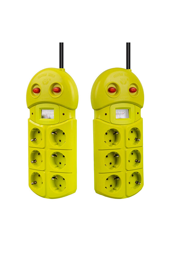 Ve-970b 6lı 1.5 Metre Grup Priz