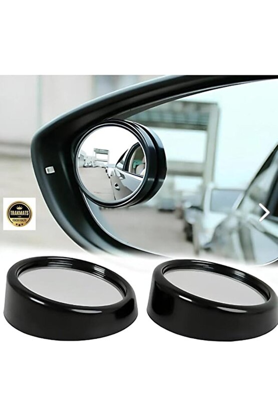 Corolla Sedan 1993-2024 UNİVERSAL OTO YUVARLAK KÖR NOKTA AYNASI - MİNİ YAPIŞMA İKİLİ SET