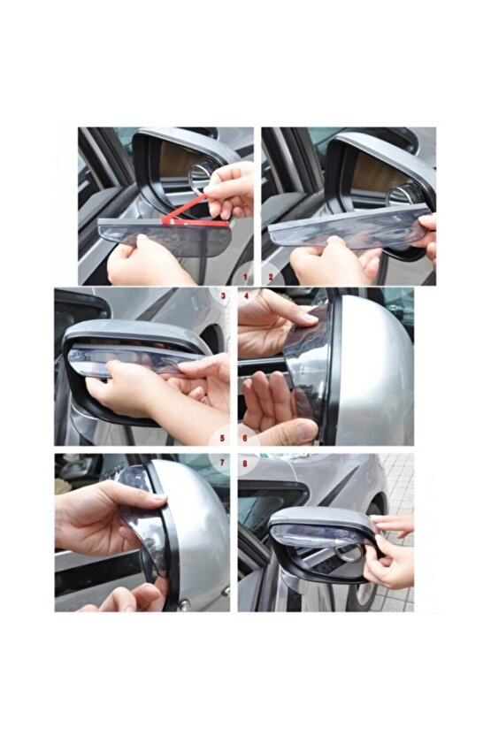 Araba Aynası Yağmur Koruyucu (2 Adet)