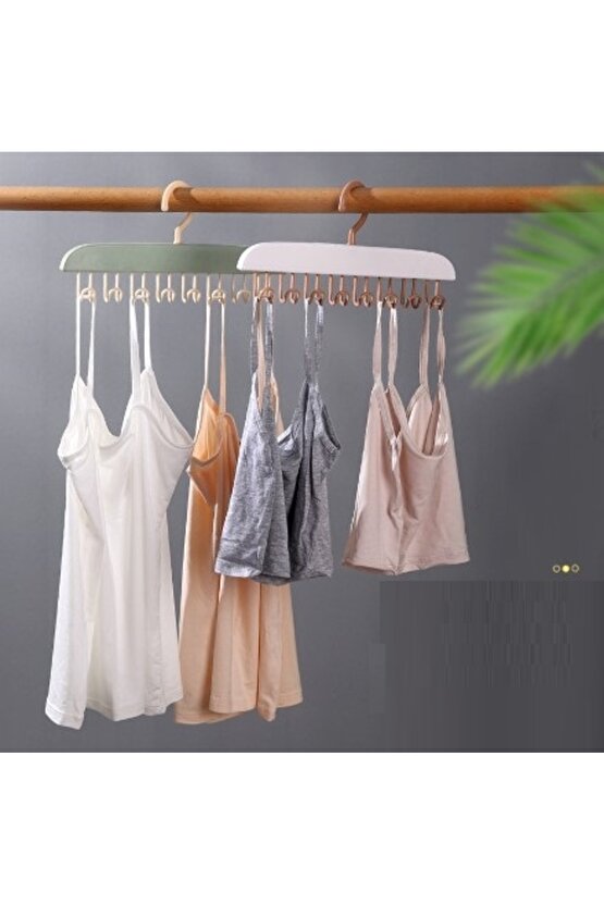 8 Kancalı Çok Amaçlı Yapışkanlı Askı