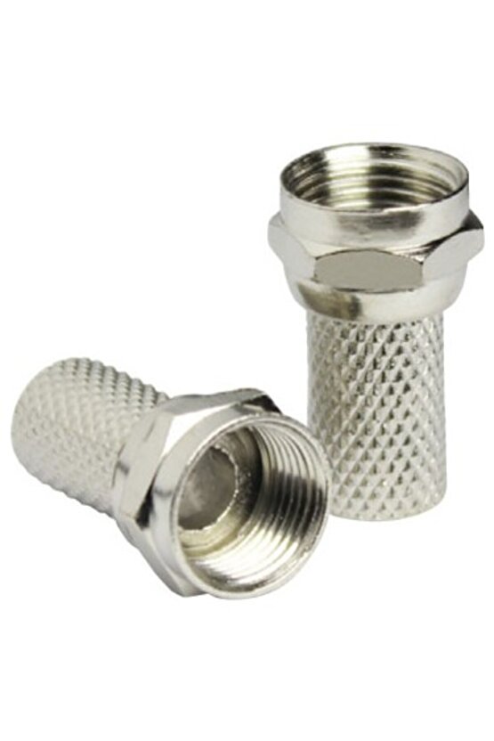 F Konnektör RG6-U4 Uydu Receiver (5 Adet)