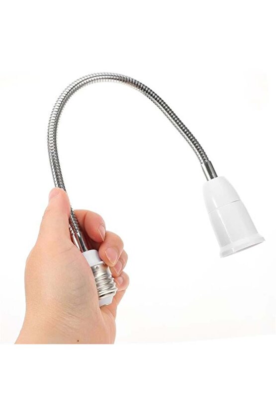PM-26716 Esnek Bükülebilir Metal E27 Lamba Tutucu Duy 39.5 Cm