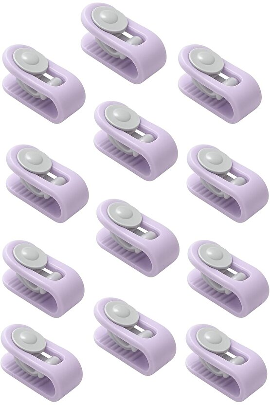 GÇAVM Yorgan Klipsi Seti | İğnesiz Nevresim Sabitleyici Klips | Battaniye, Çarşaf, Yatak Örtü