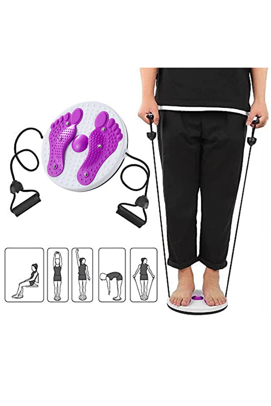 DÖNER VE BEL İNCELTME DİSKİ - VÜCUT ŞEKİLLENDİRİCİ EGZERSİZ ALETİ (5067)