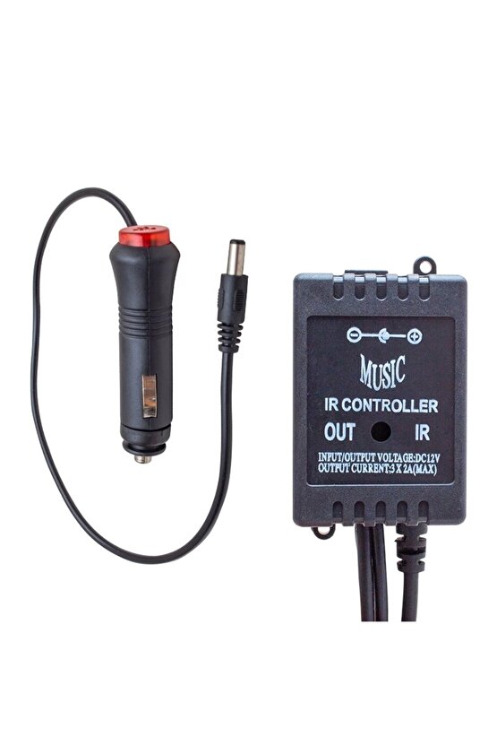 SESE DUYARLI ARAÇ İÇİ KUMANDALI RGB LED ANİMASYON KİT (4192)